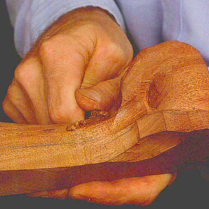 Carving a Ball-and-Claw Foot