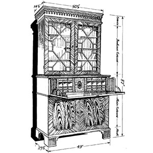Building a Secretaire-Bookcase