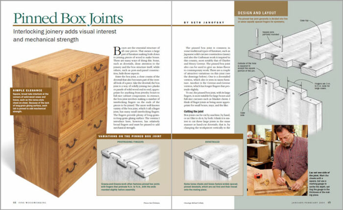 Pinned Box Joints
