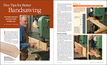 Five Tips for Better Bandsawing
