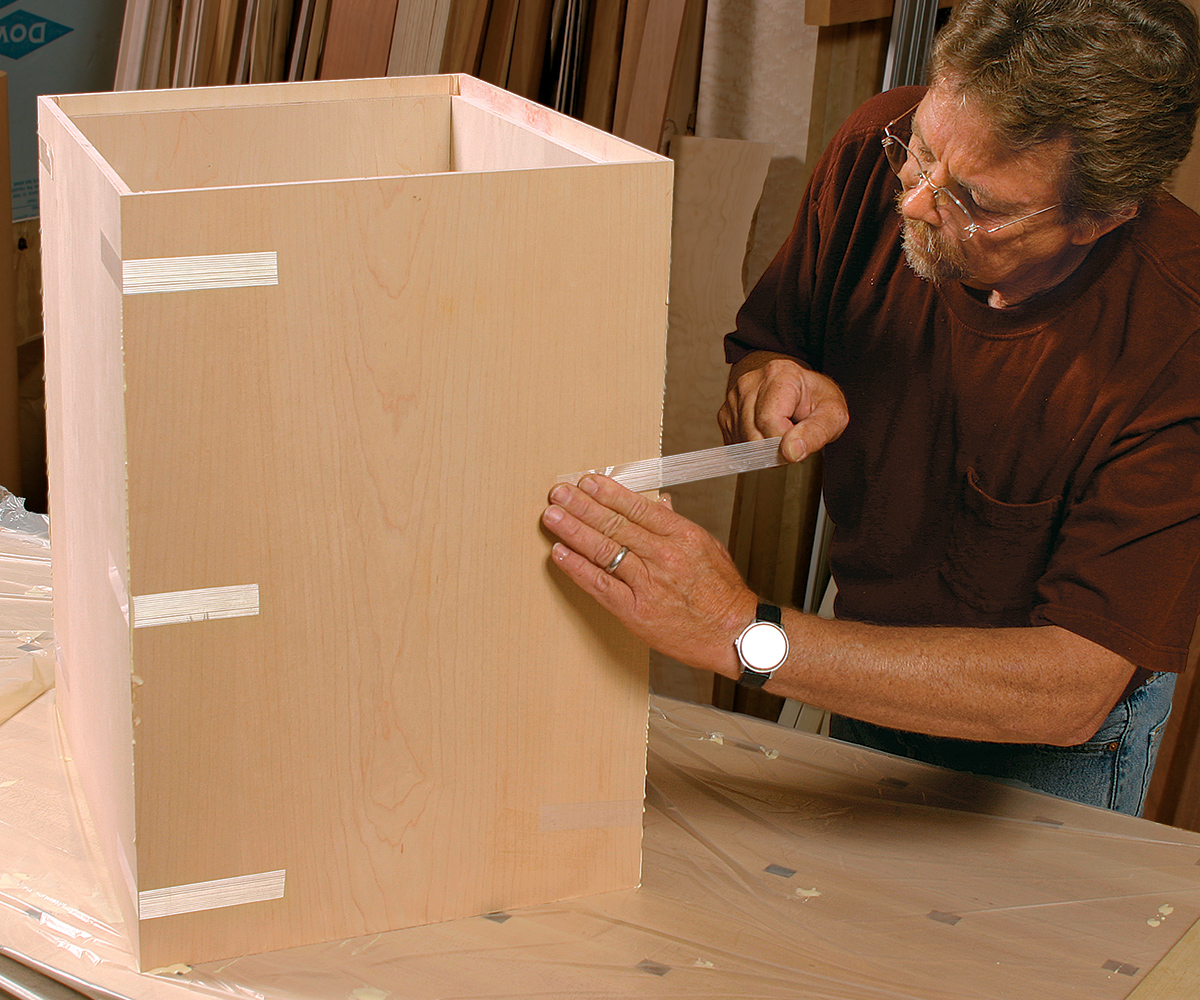 assembling cabinet box
