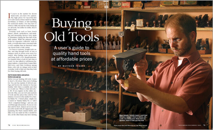 Buying Old Tools
