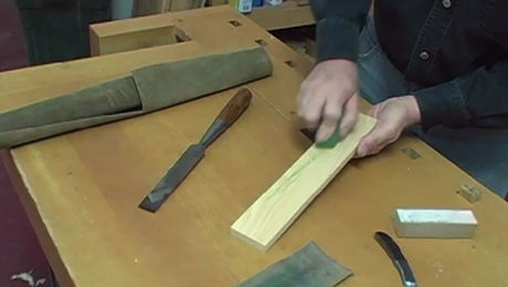 How To Sharpen A Chisel Incredibly Sharp For $25 / Scary Sharp Sharpening  Method For Chisels 