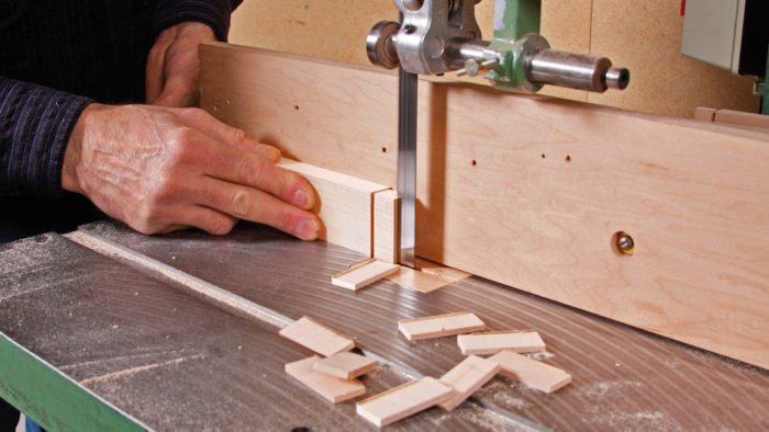 perfect tenons by machine with Tim Coleman; machine cut mortise and tenon joint