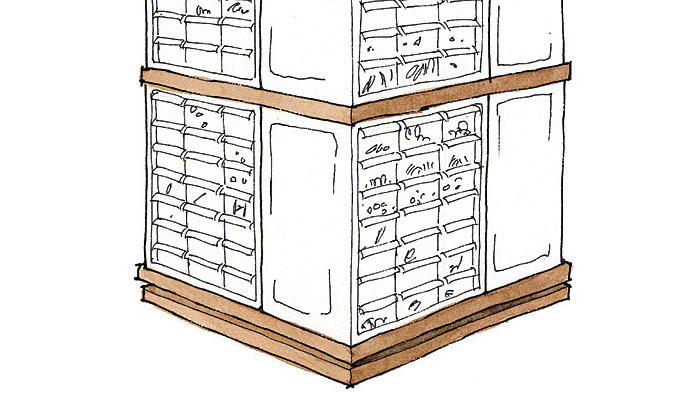 Building a Lazy-Susan Cabinet - Fine Homebuilding