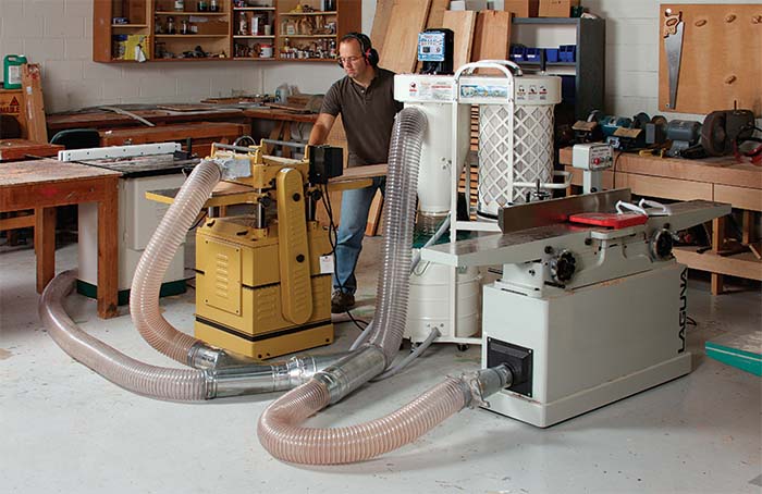 State-of-the-art dust collection