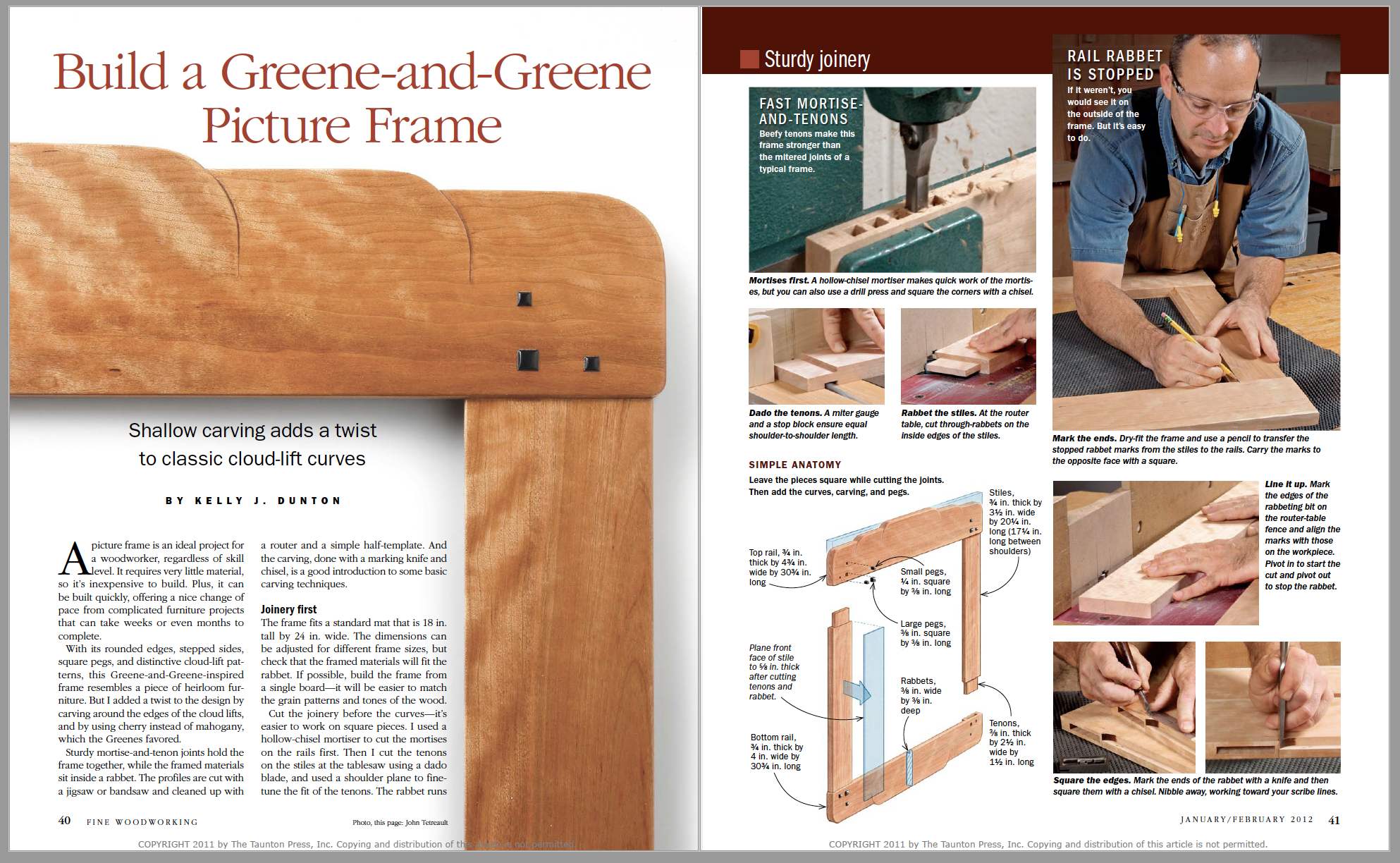 Build a Greene-and-Greene Picture Frame Spread Img