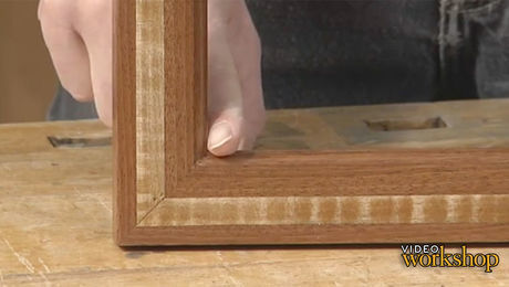 How to Add Glass and Art to a Picture Frame - FineWoodworking