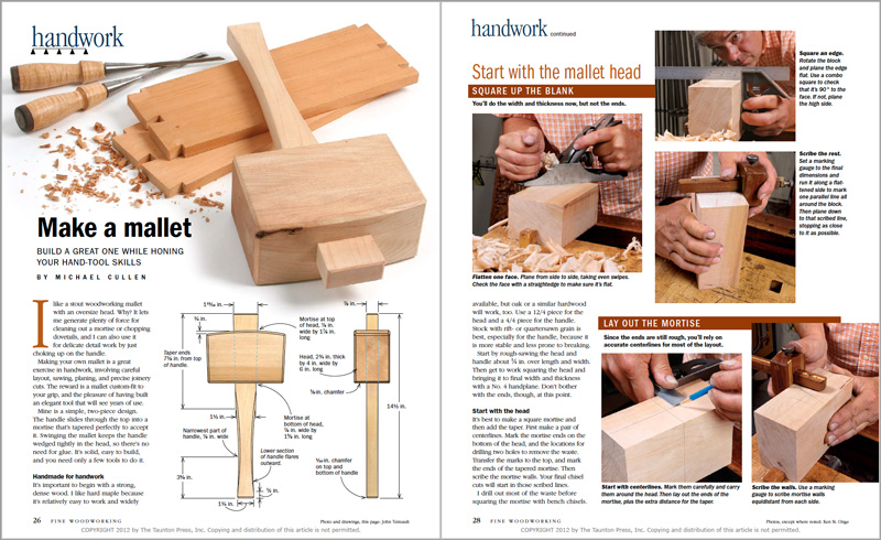 How to Make a Wooden Mallet, DIY Now!