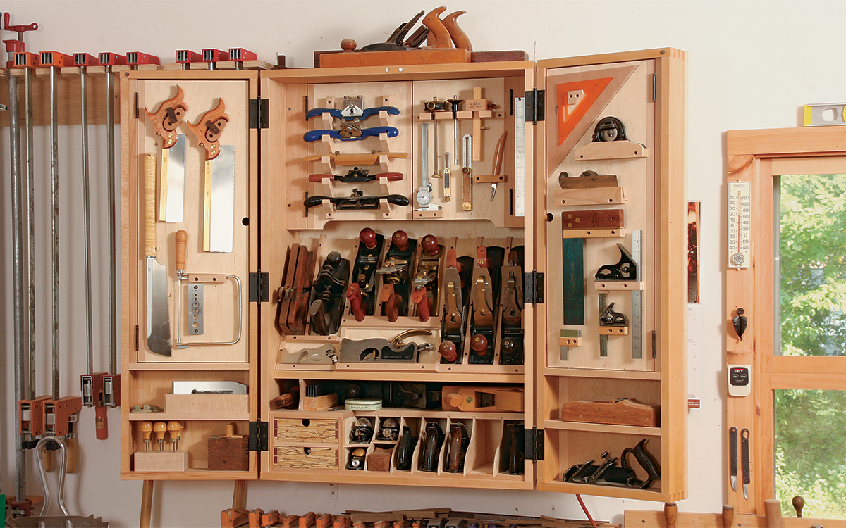 How To Build A Hanging Shop Cabinet 