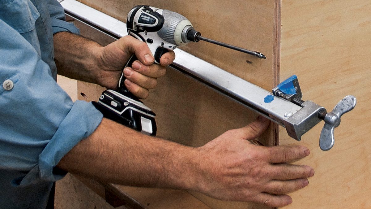 Edmundson recommends the Kreg Jig K4 Master System, at roughly $140 online. It includes the jig, the drill and driver bits, and a good face clamp. 