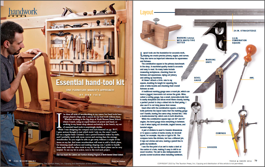 Essential Hand-tool Kit spread