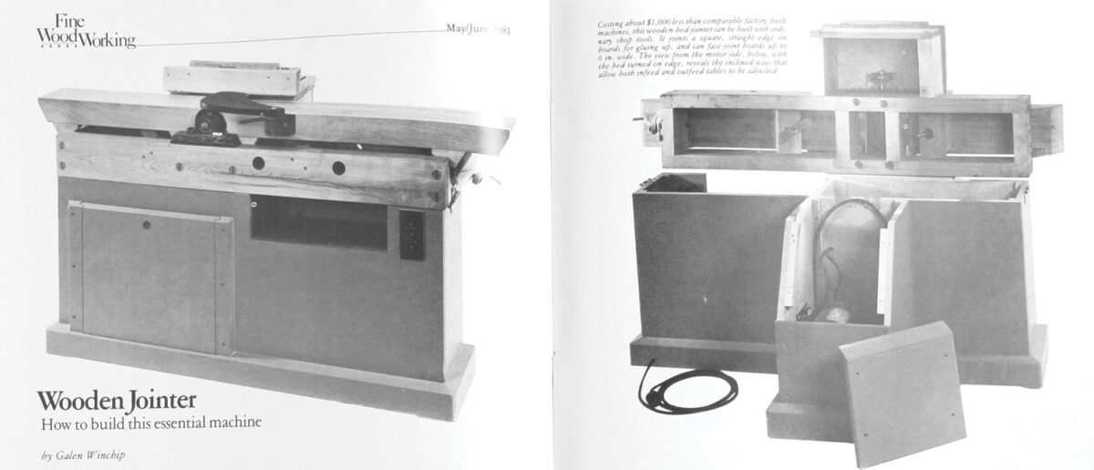 manmade wooden jointer