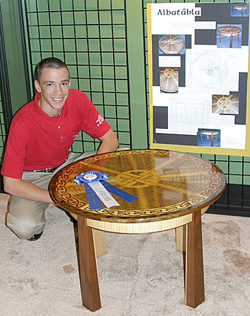 Andrew Prioli and his Celtic Table