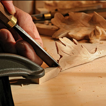 David Esterly Cutting Off Carving Tabs