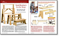 Sawhorses for the Shop