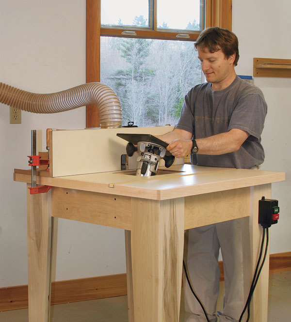 Rock-Solid Router Table