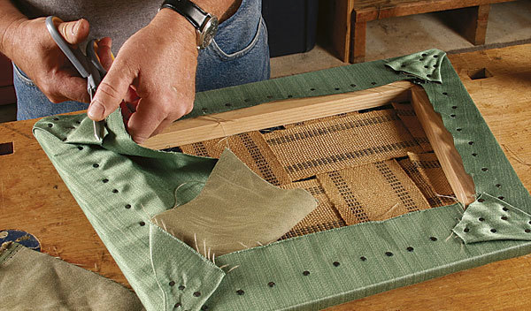 Traditional Upholstery Method FineWoodworking