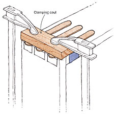 Extra Clamp Pressure for Dovetail Joints