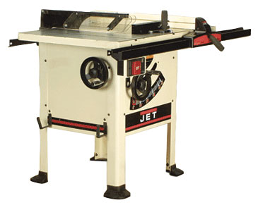 Jet hybrid outlet table saw