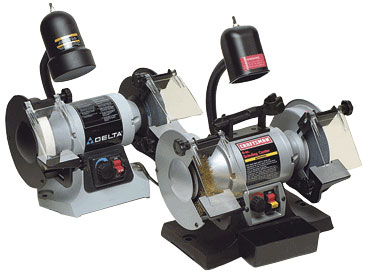 Slow speed clearance bench grinder