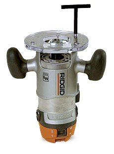 Ridgid shop plunge router