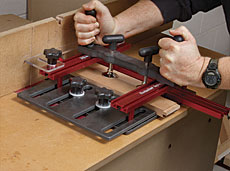 Router sled deals woodpeckers tools