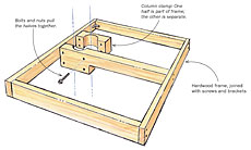 Easy-Access Shelf for Drill-Press Accessories - FineWoodworking