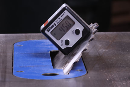 Premium digital shop angle gauge