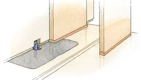 Trim Plywood Edging Flush, Simply and Safely