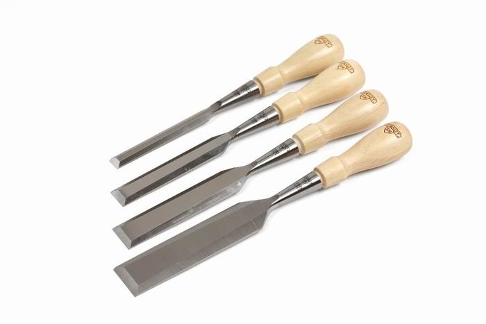 Stanley 8 Piece SweetHeart 750 Series Socket Wood Chisel Set with Leather  Pouch