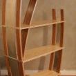 Curved Bookcase in Bamboo