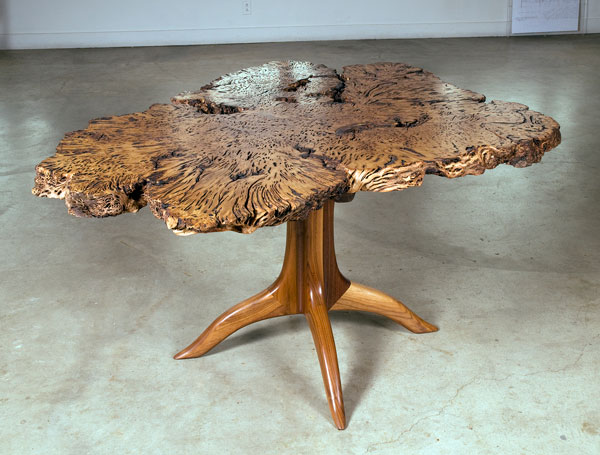 Maloof table featured in Grace and Grain exhibit.