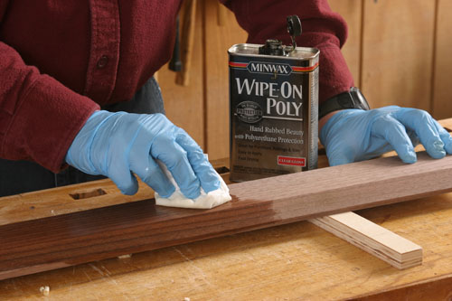 Having Trouble Finishing? Here\'s Great Product a - FineWoodworking