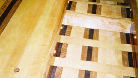 Hardwood cutoffs, strips, scraps, scrap wood. Maple, Walnut, Oak