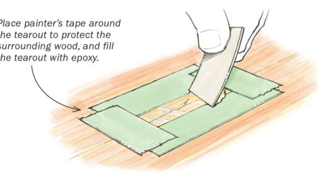 Shop Tip: Use Woodworking Epoxy to Fill Voids - FineWoodworking
