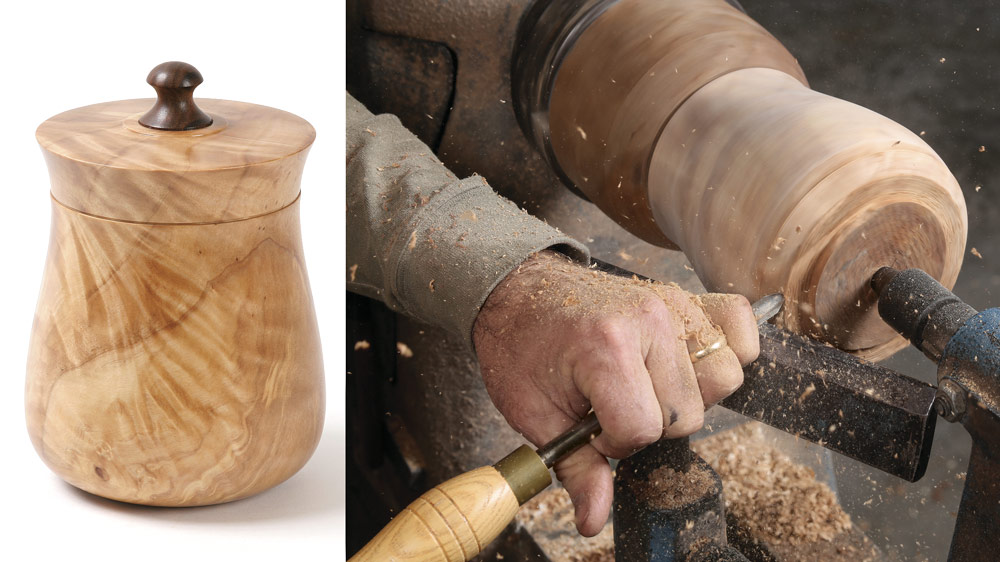 wood lathe cup projects