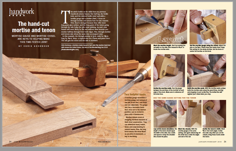 The hand-cut mortise and tenon sprd img