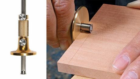 Using feeler gauges to get glue in cracks! #woodworking #woodworkingti