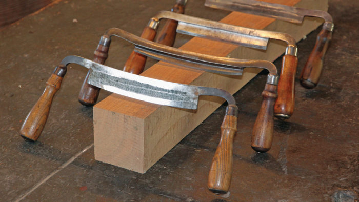 drawknife use and sharpening