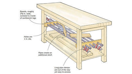 Storage: How to Store Clamps (DIY)