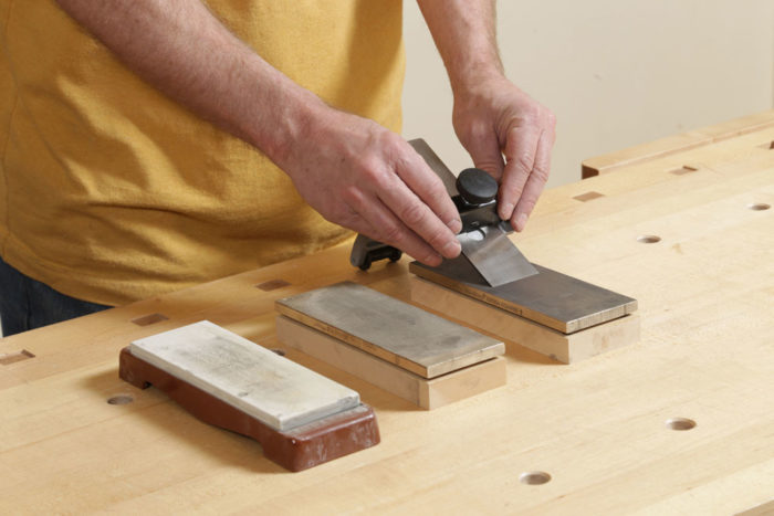 Held standard blades nicely. The General held bench and skew plane blades, as well as chisels, tightly.