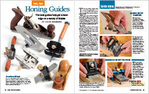 Honing Guides Magazine Spread Image