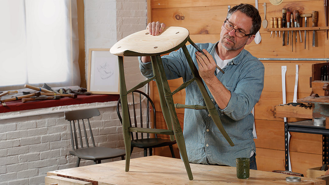 Build a Curved Leg Stool FineWoodworking