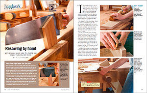 Resawing by Hand spread image