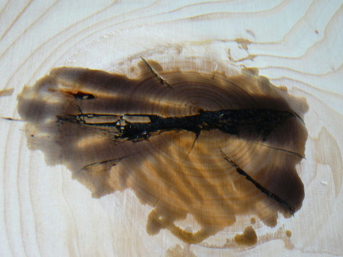 How to Fill Knot Holes and Cracks with Black Epoxy – Woodworkers Source Blog