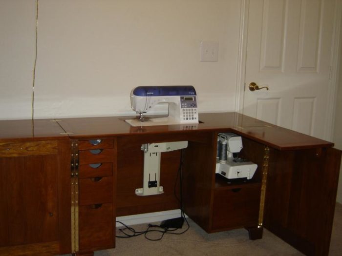 Sewing Machine Cabinet Plan  Rockler Woodworking and Hardware