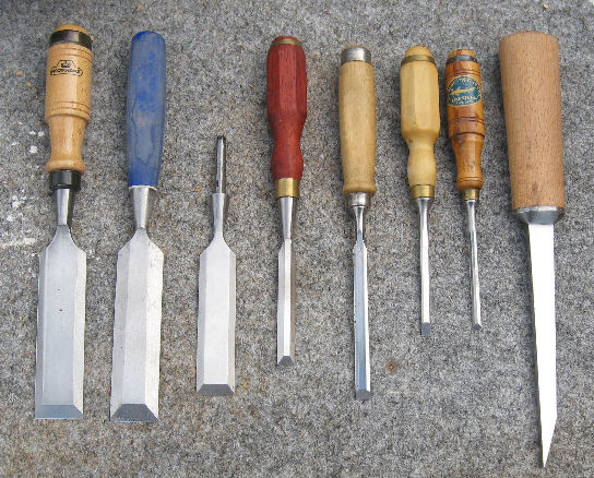 English Mortise Chisels by Ray Iles