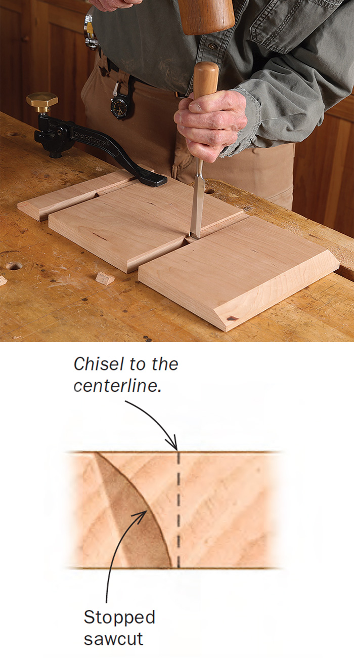 clean up a lap joint