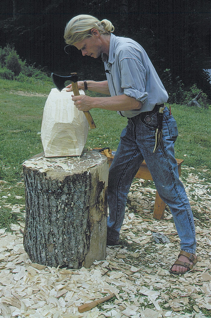 safe carving stance